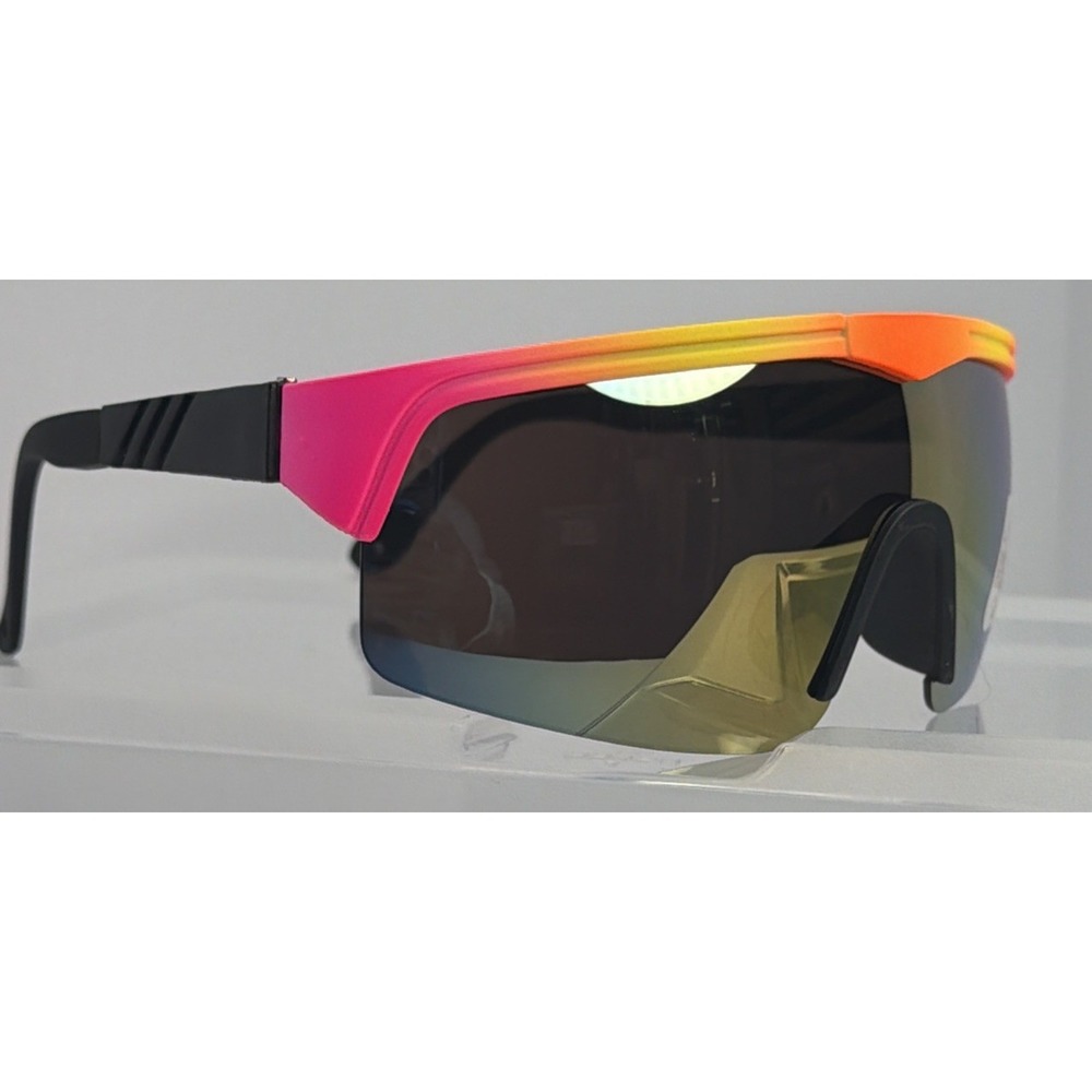 Sport Wrap Around Sunglasses UV400 Driving Cycling Running Golfing Brand New